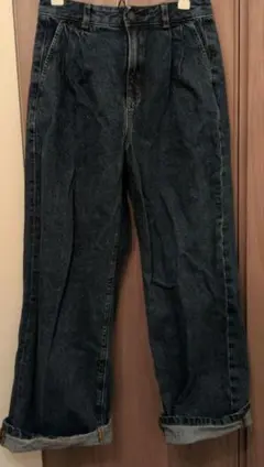 GU デニムタックトラウザー