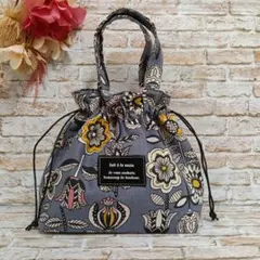 452. 持ち手付き巾着　＊Sサイズ＊