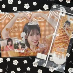 FRUITS ZIPPER 鎮西寿々歌 グッズセット ※値下げ不可 FRUITS ZIPPER 3周年すきくじC賞鎮西寿々歌アクリルシャドーボックス