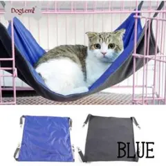 猫ちゃんご満悦♡小動物にも ハンモック リバーシブル オールシーズンのサムネイル