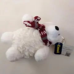 EMMA ぬいぐるみ キーホルダー　しろくま