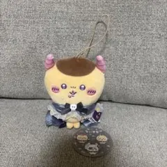 【新品】ちいかわ てんし♡あくま あくまな大きめマスコット　くりまんじゅう