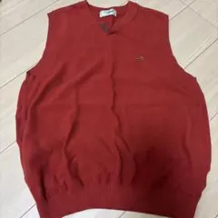 ラコステ　ベスト　メンズLサイズ