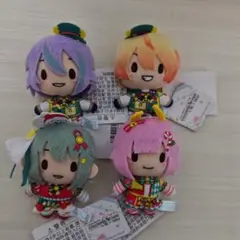 プロセカ　ふわぷちマスコット　ワンダショ　4種セット