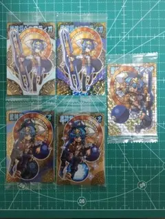 神羅万象チョコ 武神将ヘルマティオ 5枚