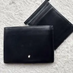 MONTBLANC モンブラン　札入れ　折財布　レザー　カード 小銭入れのサムネイル