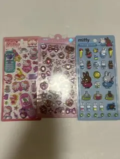 ボンボンドロップシール マジカル 韓国ミッフィー 平成ハッピーフォン キティ