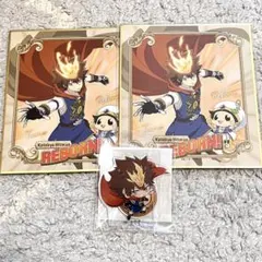 リボーン　くじ引き堂　沢田綱吉&リボーン　ミニ色紙　ミニアクスタ