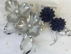 2点セット　15 ハンドメイド　樹脂　金属　ピアス　イヤリング　まとめ売り