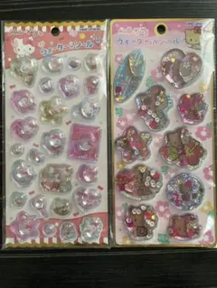 ウォーター in シール　キティ 日焼けキティ