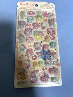正規品　うるちゅるポップシール　キティ　キキララ　マイメロ
