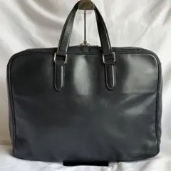 人気✨PORTER SORT ポーター ソート ブリーフケース レザー ネイビーのサムネイル