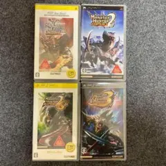 PSP モンスターハンター ソフト 4本セット