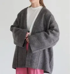グレー ピーコート
