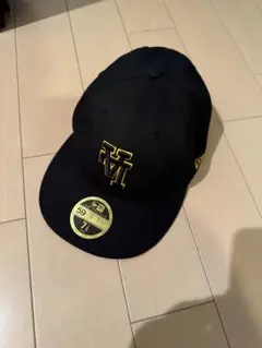 New Era 59FIFTY キャップ 黒/グレー 7 1/4 ワイパー別注