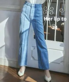 herlipto Milano Wide-Straight Jeans - メルカリ