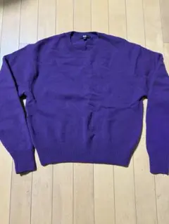 UNIQLO パープルセーター S