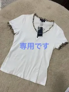 未使用BURBERRY フリルカットソーシャツサイズ1