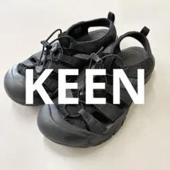 KEEN キーン 24.5cm ニューポートH2 サンダル ブラック