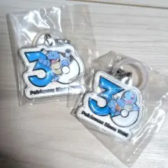 ポケモン 30周年 メタルチャーム マスコット 2点セット