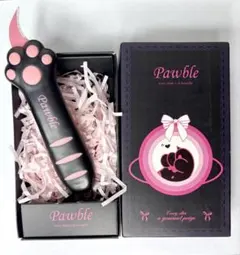 猫の肉球カッター 安全カバー付 開封ラクラク 可愛い 小型 ダンボール開封用