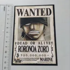 麦わらストア限定 ONE PIECE WANTEDゾロ手配書＆ポイントカード♪