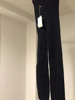 新品タグ付き　Ladies spats レギンス　スパッツ　ブラック　黒　ウール
