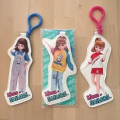 リカちゃん キーホルダー 3個セット　りかちゃん一番くじ