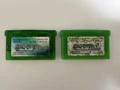 ゲームボーイアドバンス ポケットモンスター エメラルド リーフグリーン