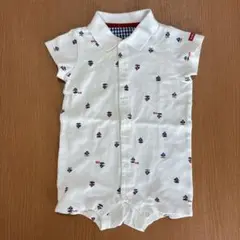 ミキハウス ホットビスケッツ ショートオール　80cm