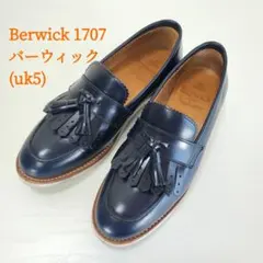 Berwick 1707 バーウィック 本革レザー フリンジ タッセルローファー