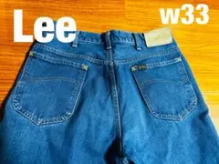日本製／Lee デニムパンツ w33 ストレート　ブーツカット