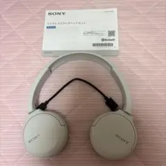 SONY ワイヤレスヘッドホン ホワイトWH-CH510