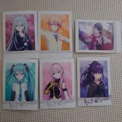 プロセカ チェキ風カードセット