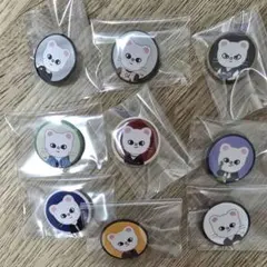 スキズ ジニレット 缶バッジ スキズエキシビション