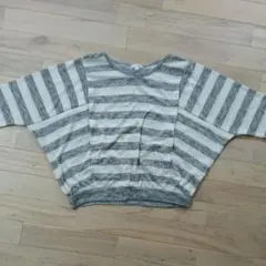 授乳服   ボーダー  カットソー  Mサイズ