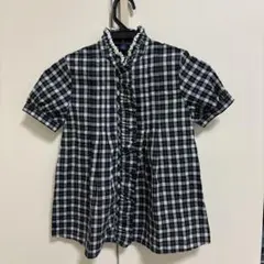 POLO RALPH LAUREN チェック柄 半袖シャツ 7号