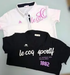 レディースle coq sportif ポロシャツ 2枚セット