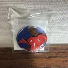 サッカー日本代表 鈴木彩艶 缶バッジ