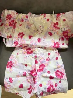 ✨️招喜屋 ✨️キラキラ 甚平 浴衣 90cm