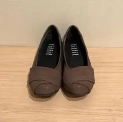 fitfit フィットフィット 外反母趾に優しいパンプス 23.5cm 茶