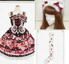 BABY くみゃちゃんのSweet Baby Love Heart柄３点セットのサムネイル