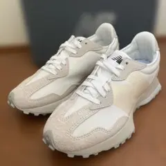 【新品】New Balance スニーカー ホワイト/ベージュ