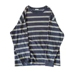 古着 ボーダー ロンt 00s