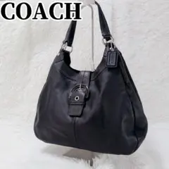 Coach Soho Leather Hobo Bag Black Y2Kのサムネイル