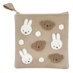 ミッフィー ボリス　スクエアポーチ