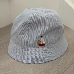 ファミリア ストライプボートハット 49-51cm