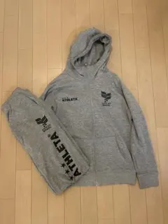 ATHLETA グレー ジャージ上下セット