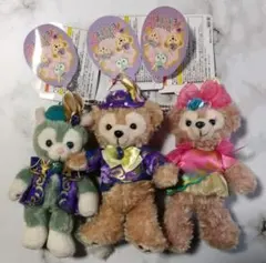 ダッフィーフレンズ ぬいぐるみバッジ イースター Easter 2017