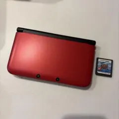 Nintendo 3DS LL SPR-001レッド ソフト付き ジャンク